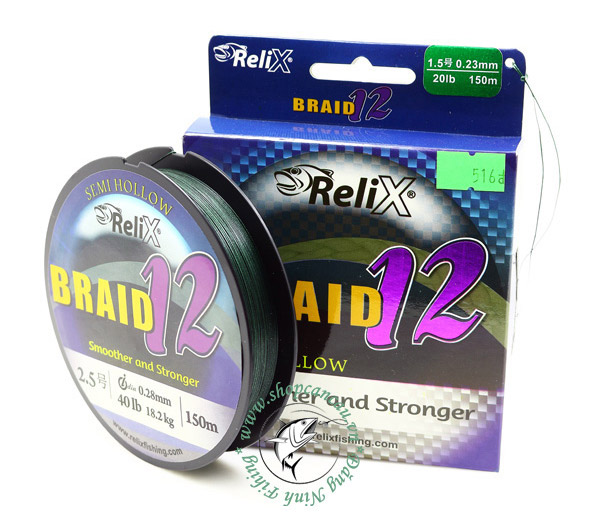 Dây PE Relix Braid 12