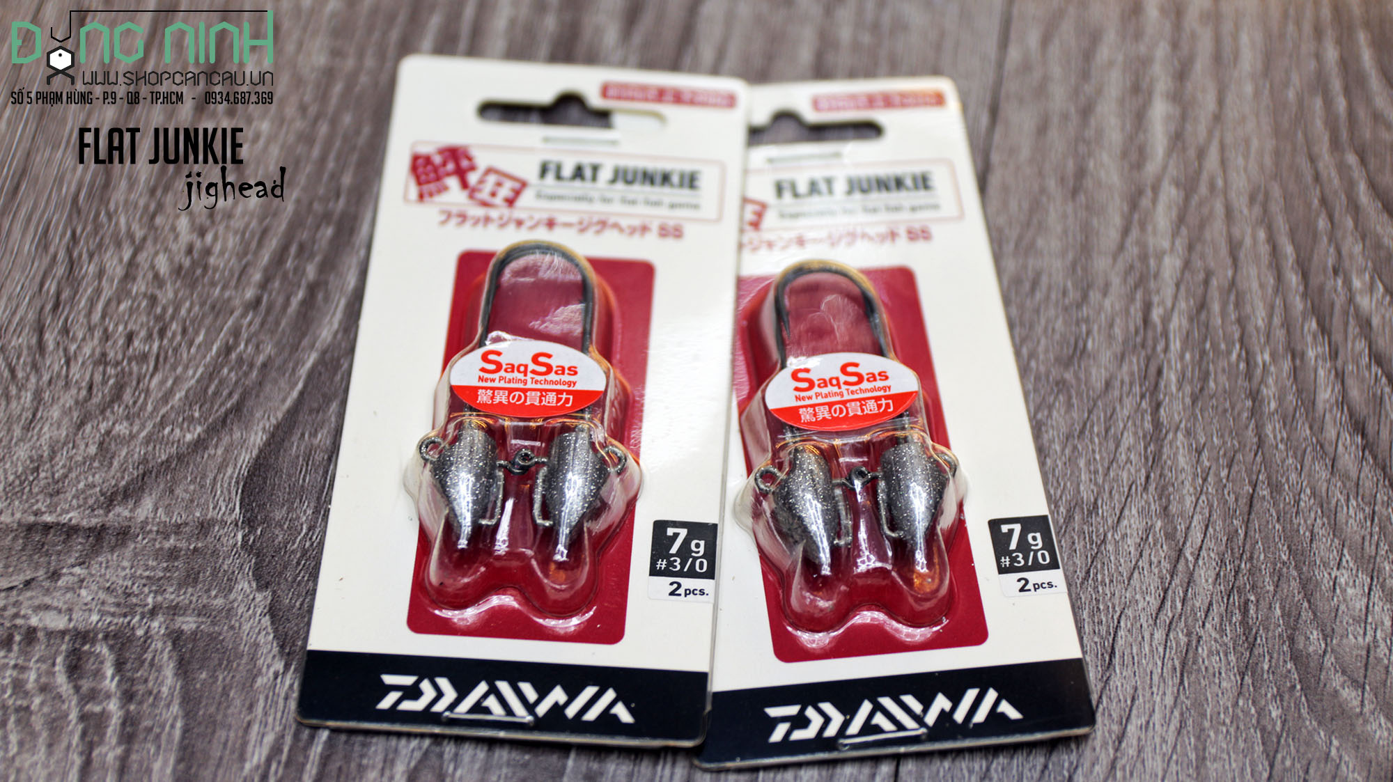 Lưỡi Jighead Daiwa Flat Junkie