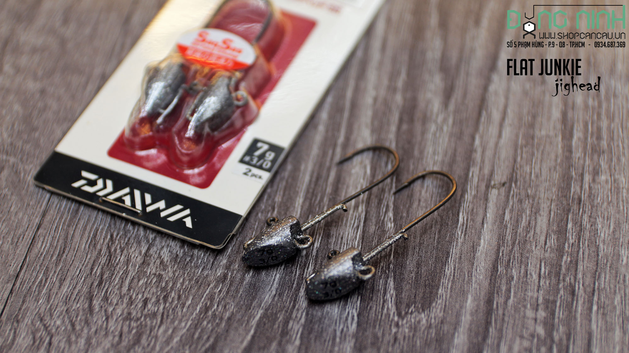 Lưỡi Jighead Daiwa Flat Junkie