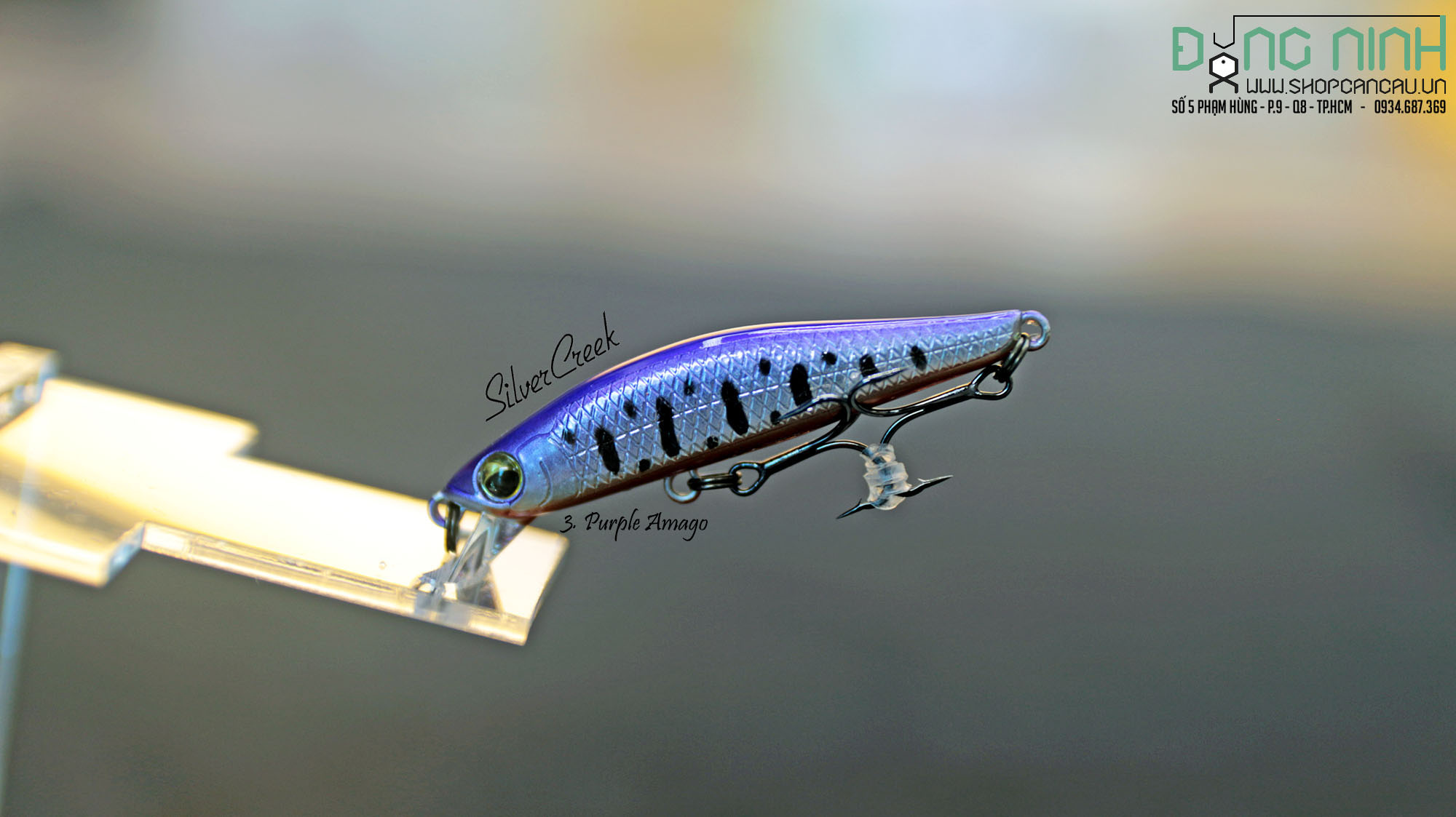 Mồi lure Daiwa Silver Creek Minnow Dart Custom 