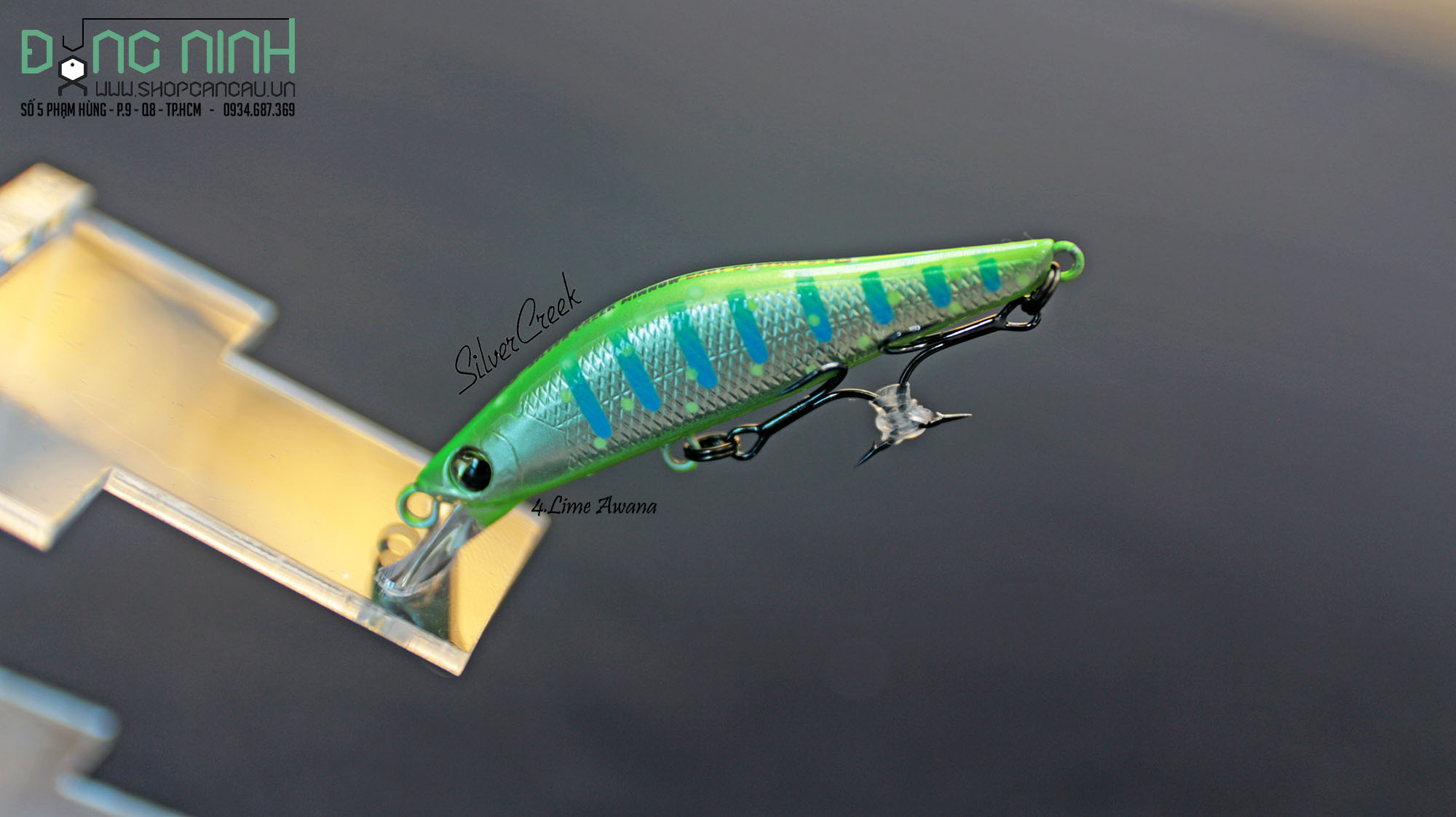 Mồi lure Daiwa Silver Creek Minnow Dart Custom 