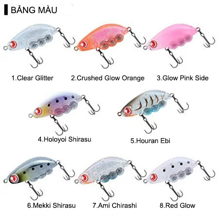 Mồi lure Daiwa Gengoro Lipless 36S