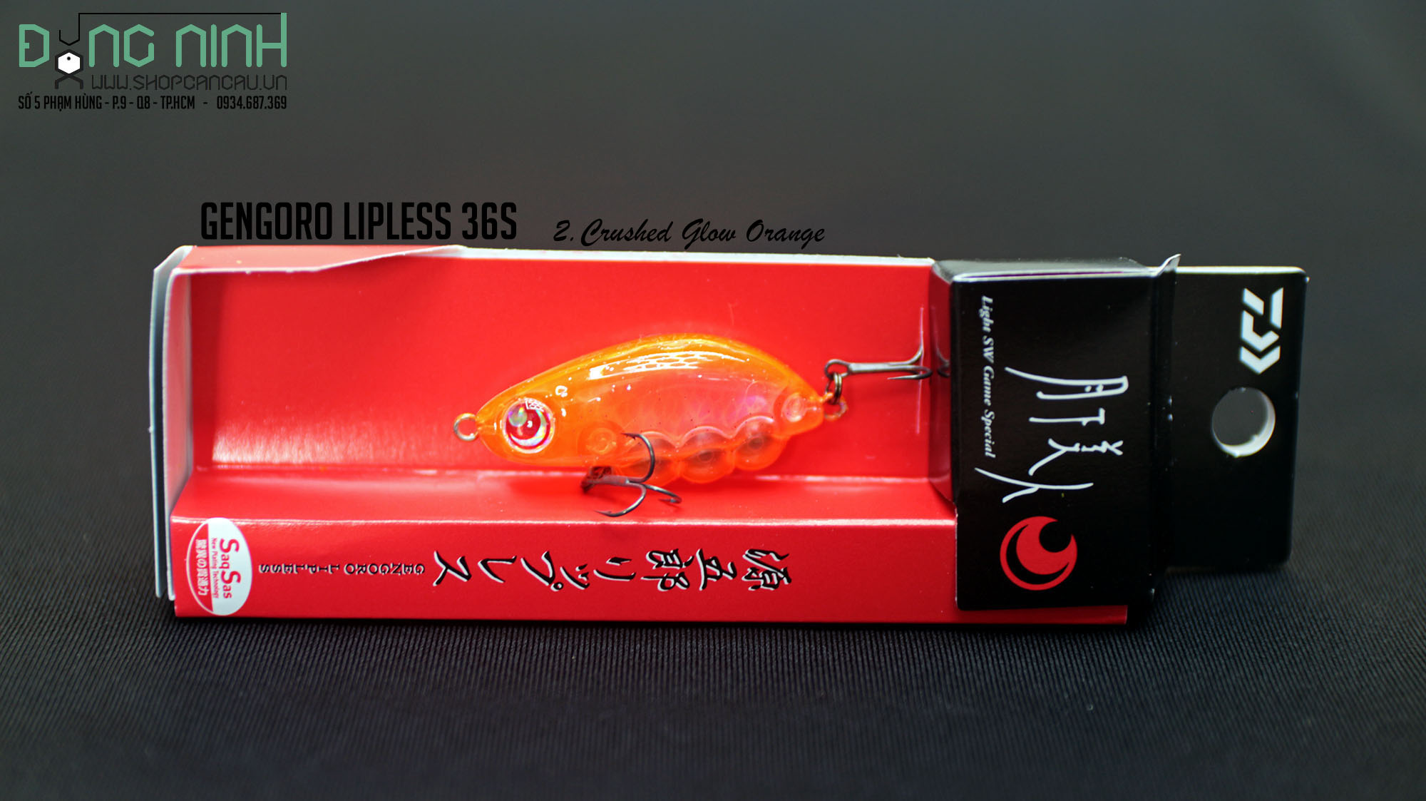 Mồi lure Daiwa Gengoro Lipless 36S