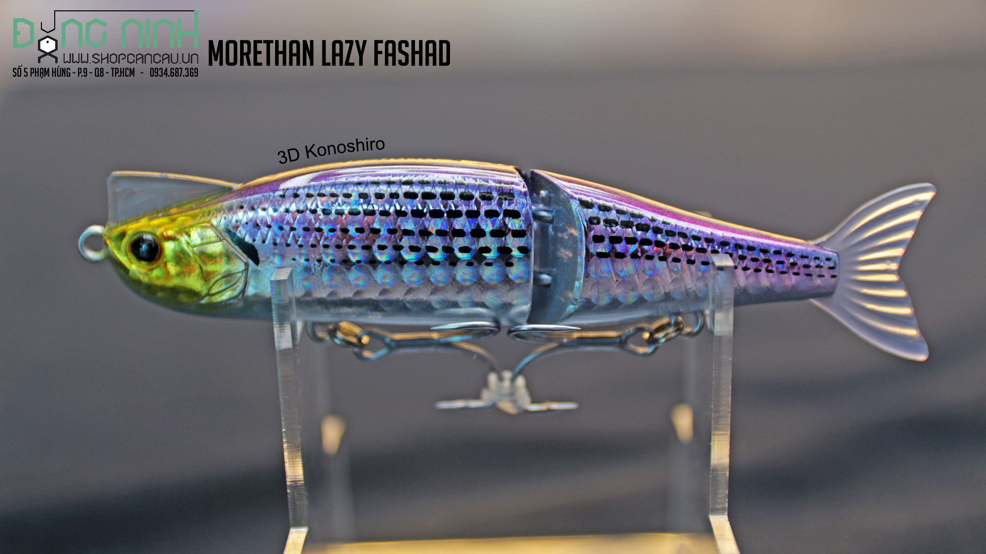 Mồi lure Daiwa Morethan Lazy Fashad J