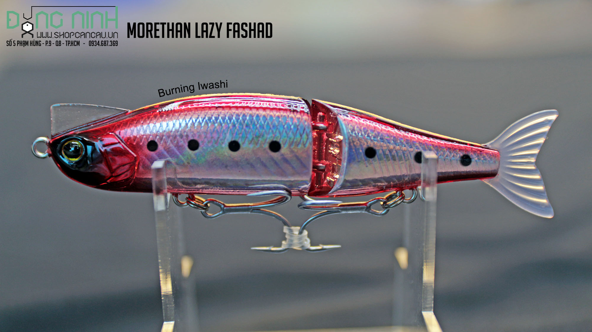 Mồi lure Daiwa Morethan Lazy Fashad J