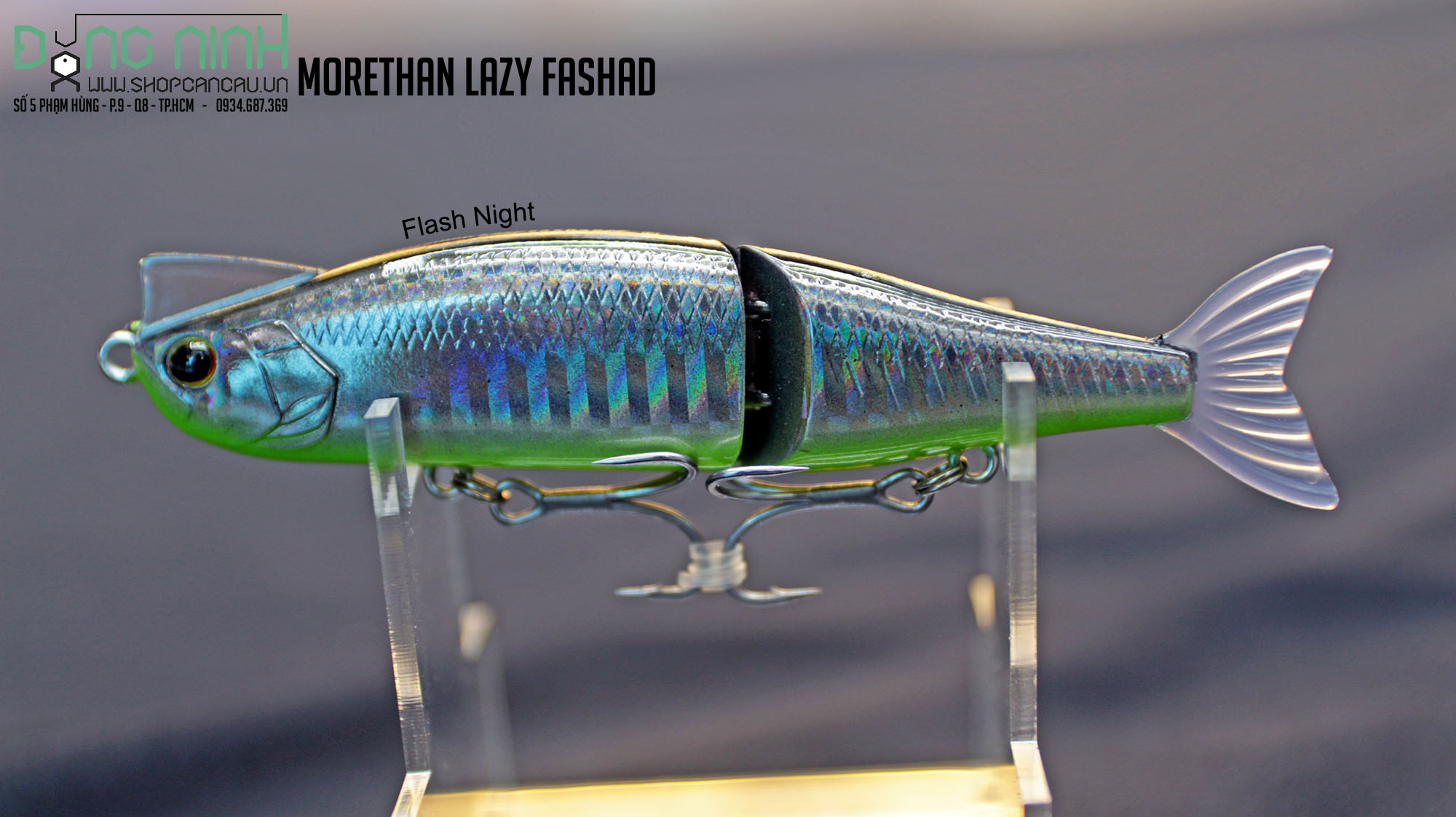 Mồi lure Daiwa Morethan Lazy Fashad J