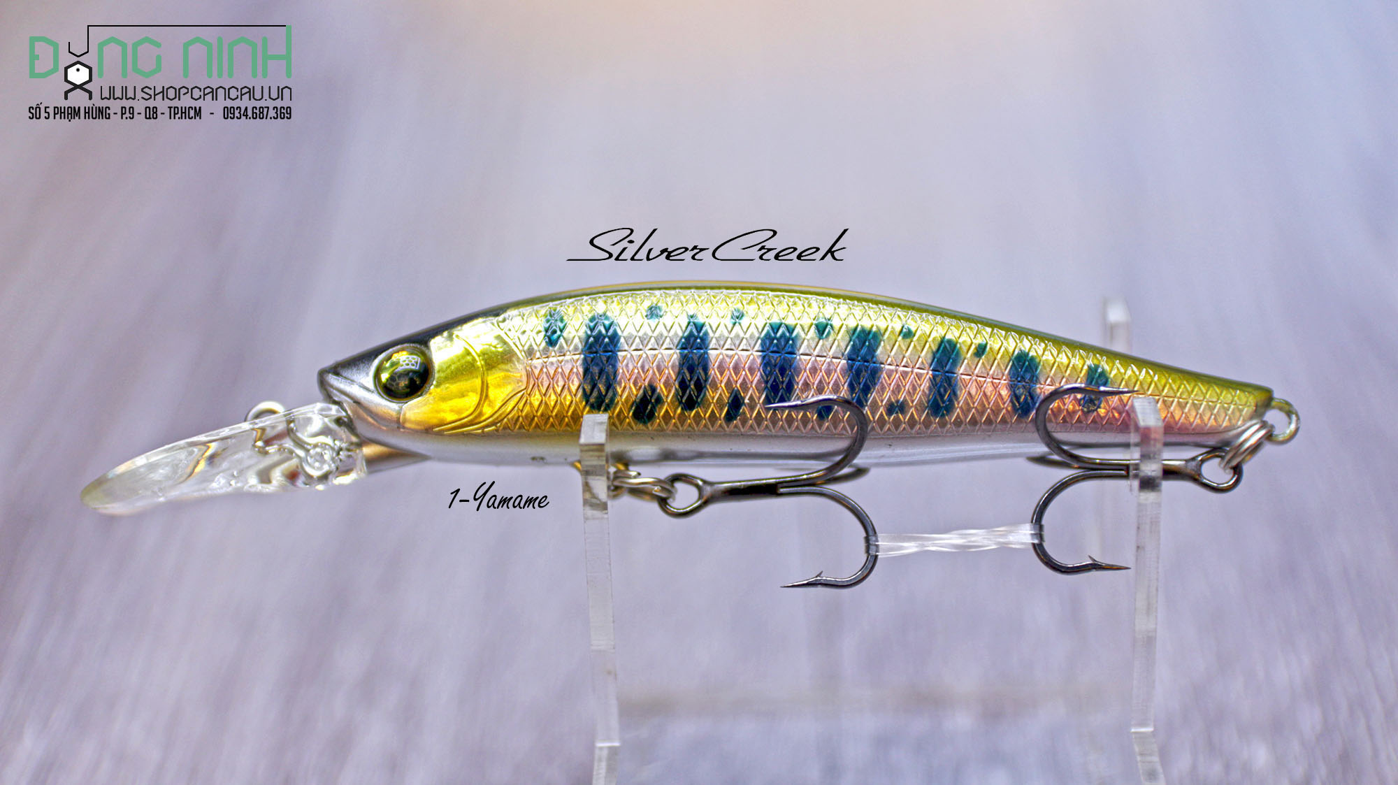 Mồi lure Daiwa Silver Creek Minnow 85