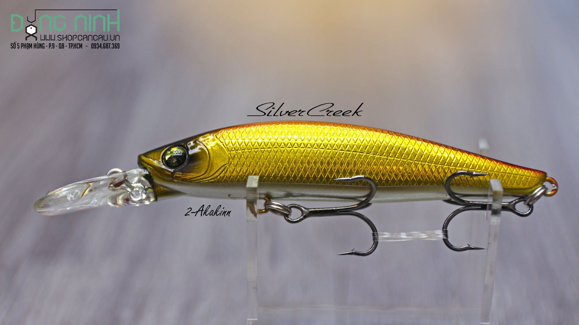 Mồi lure Daiwa Silver Creek Minnow 85