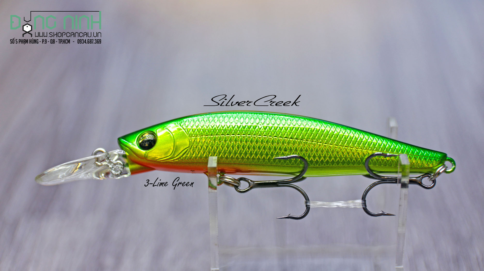 Mồi lure Daiwa Silver Creek Minnow 85