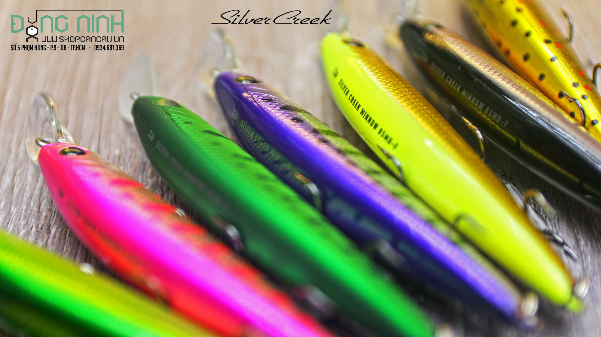 Mồi lure Daiwa Silver Creek Minnow 85