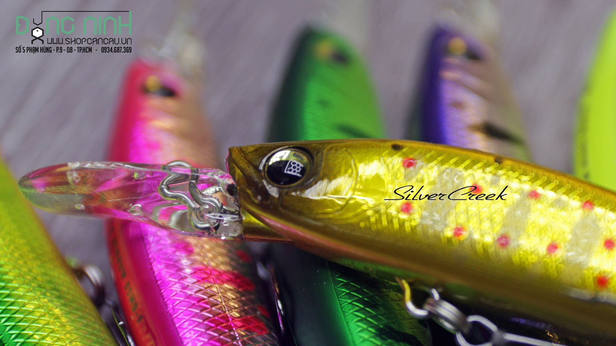 Mồi lure Daiwa Silver Creek Minnow 85