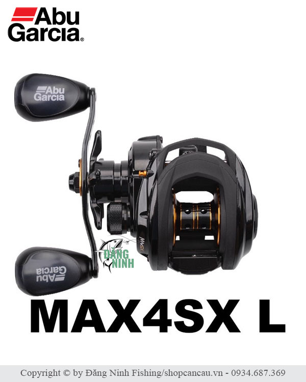 máy câu ngang abu garcia Max 4 SX