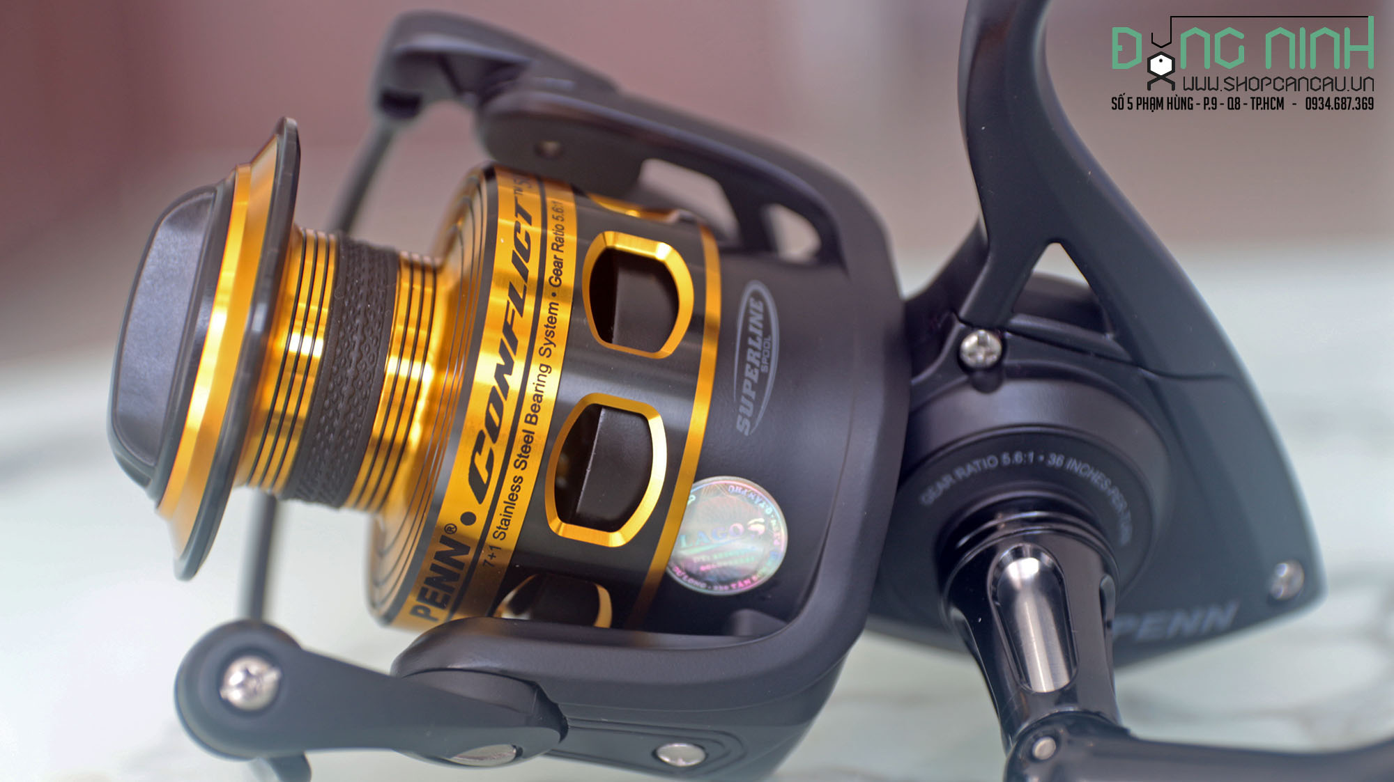 M&aacute;y c&acirc;u Penn Conflict Gold