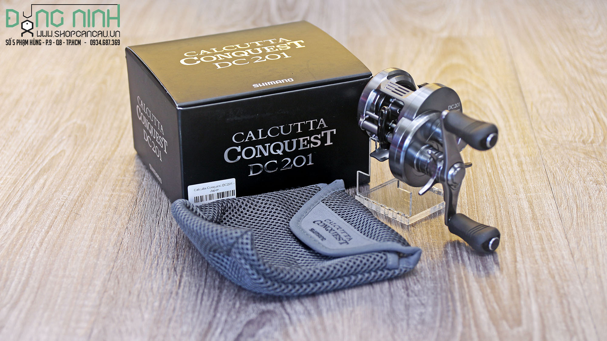 Máy câu ngang Shimano Calcutta Conquest DC