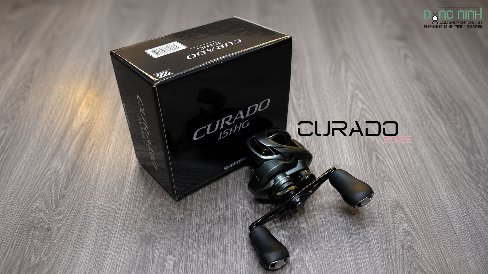 M&aacute;y c&acirc;u ngang Shimano Curado - 2025