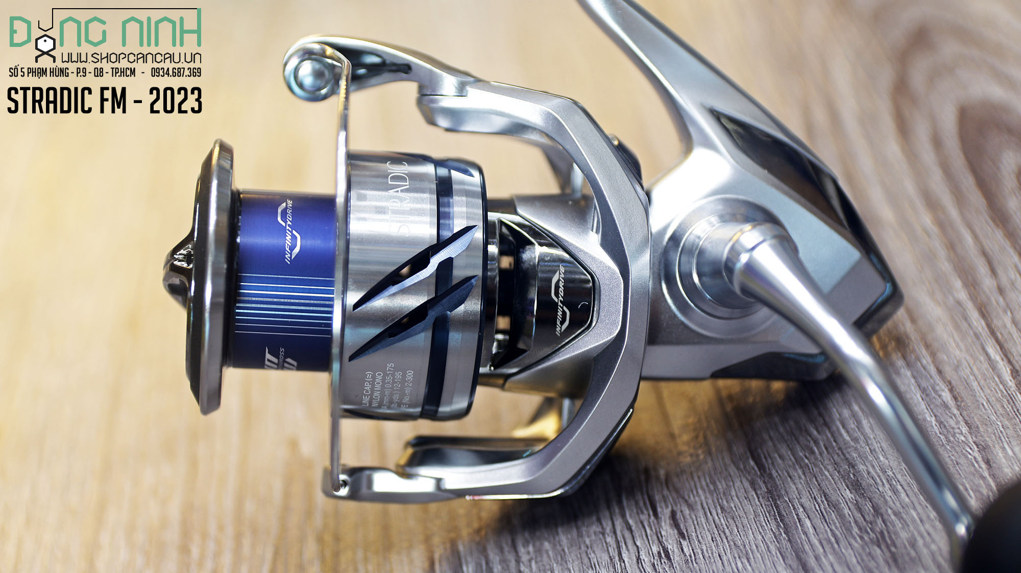 Máy câu Shimano Stradic FM - 2023