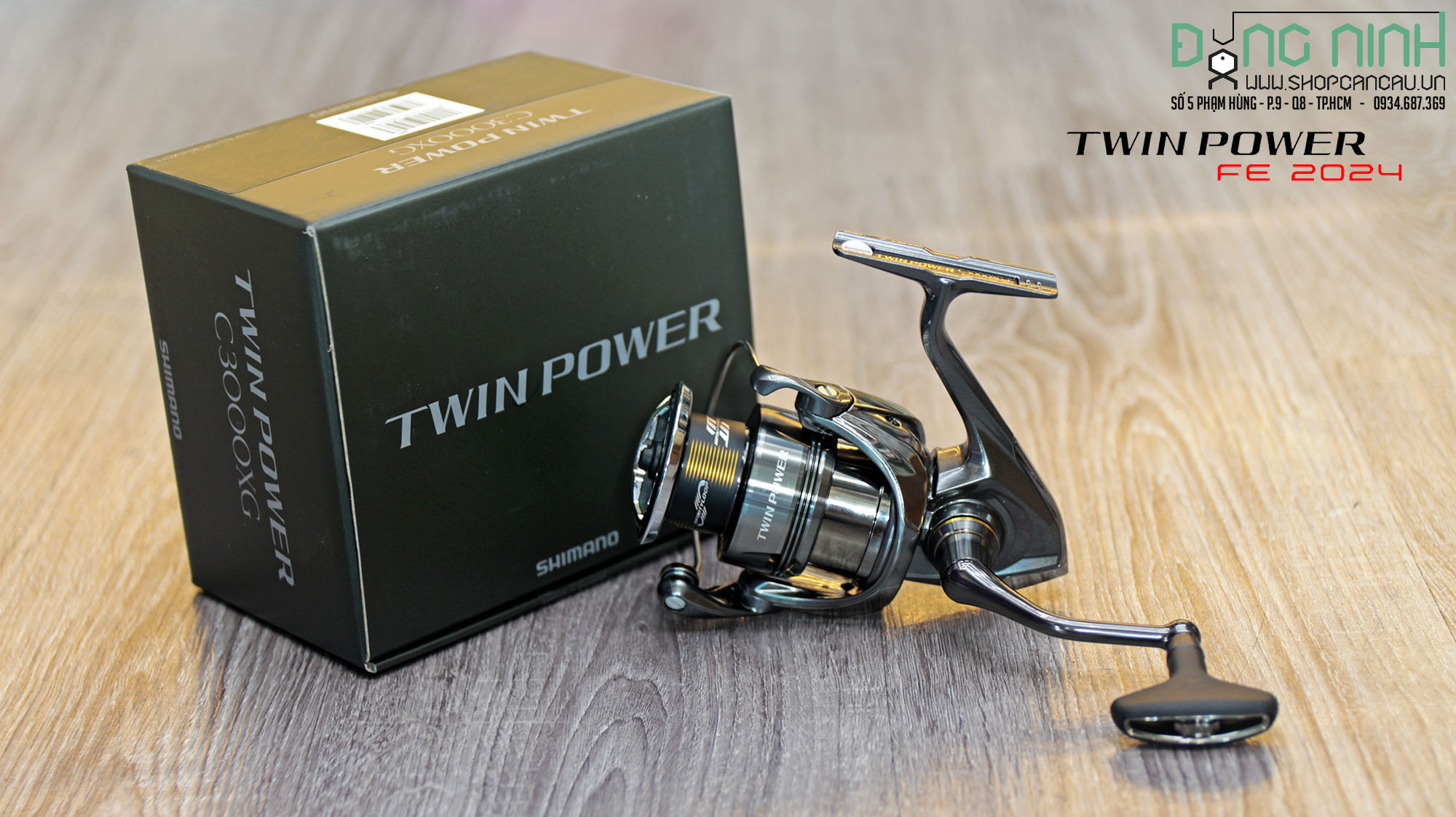 Máy câu Shimano Twin Power FE - 2024