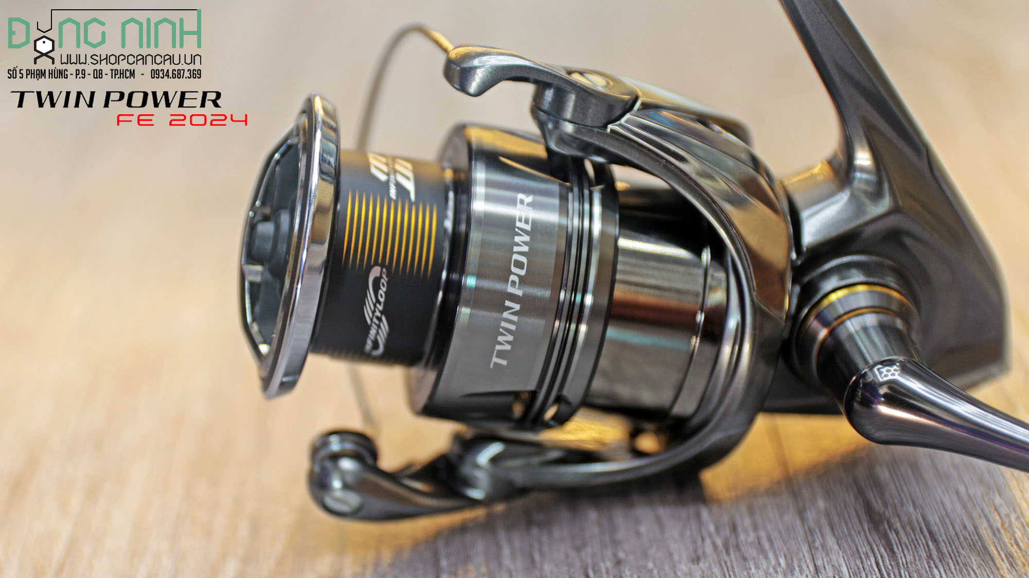 Máy câu Shimano Twin Power FE - 2024