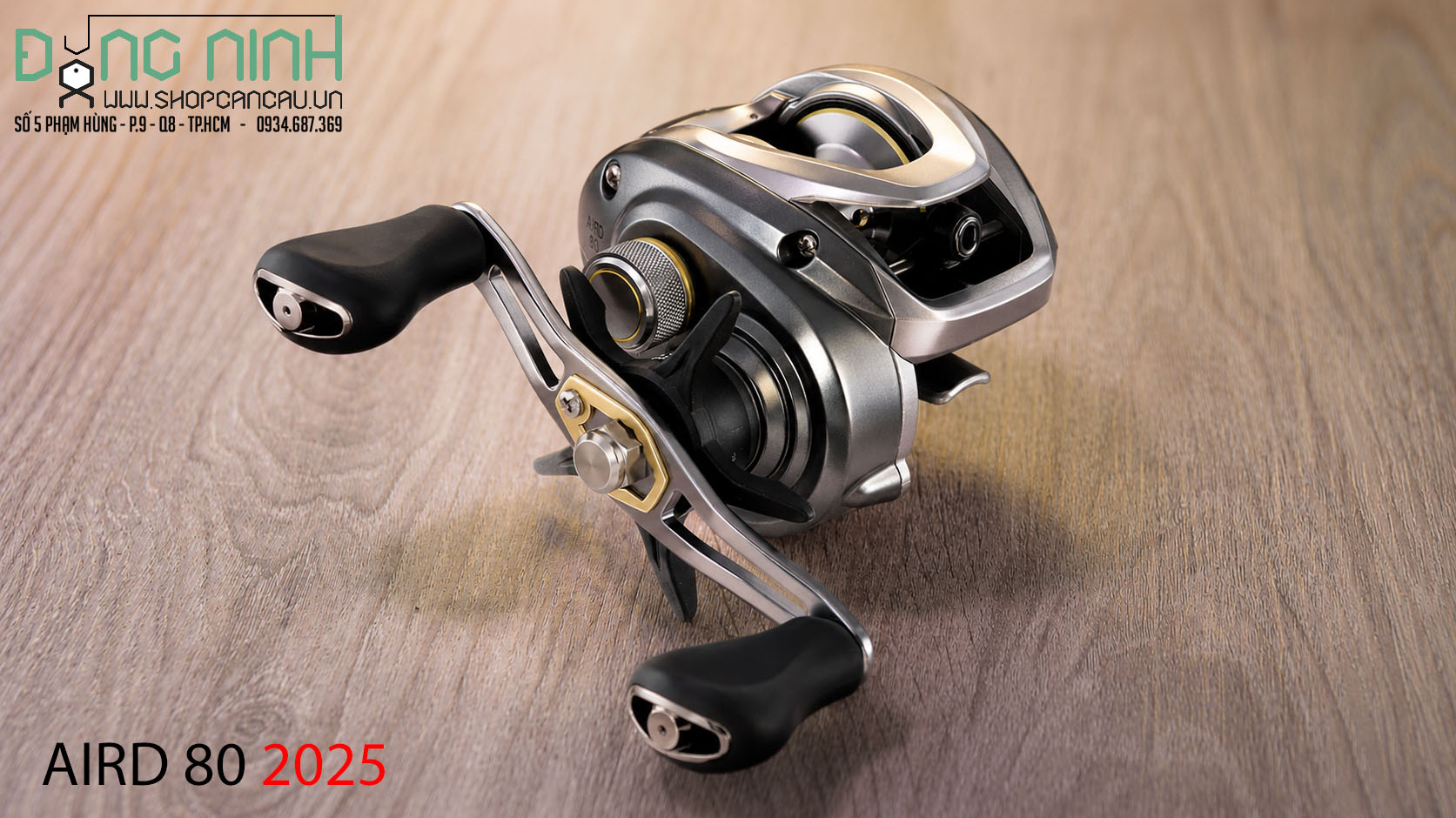 M&aacute;y c&acirc;u ngang Daiwa Aird 80 - 2025