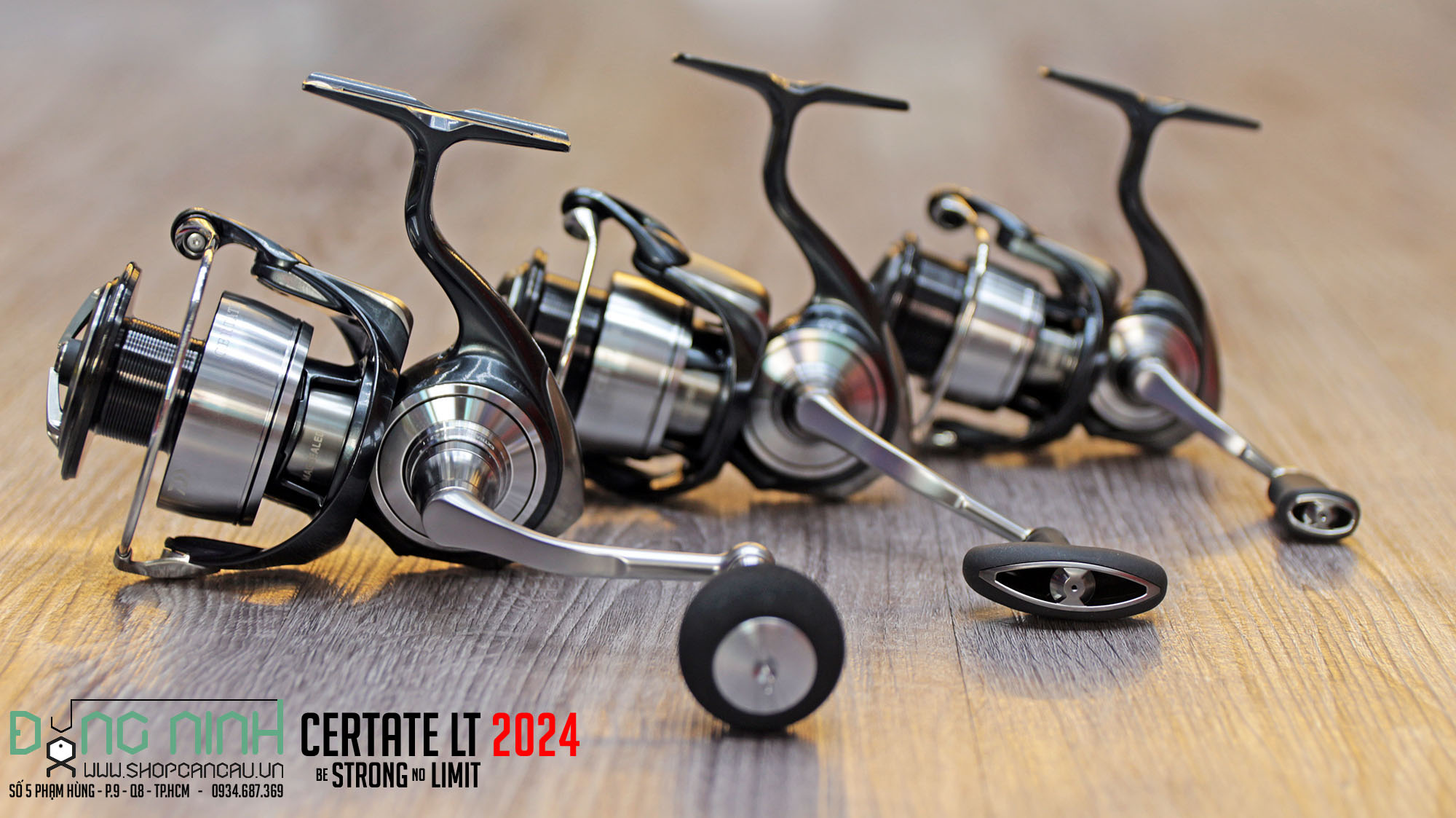 Máy câu Daiwa Certate LT - 2024