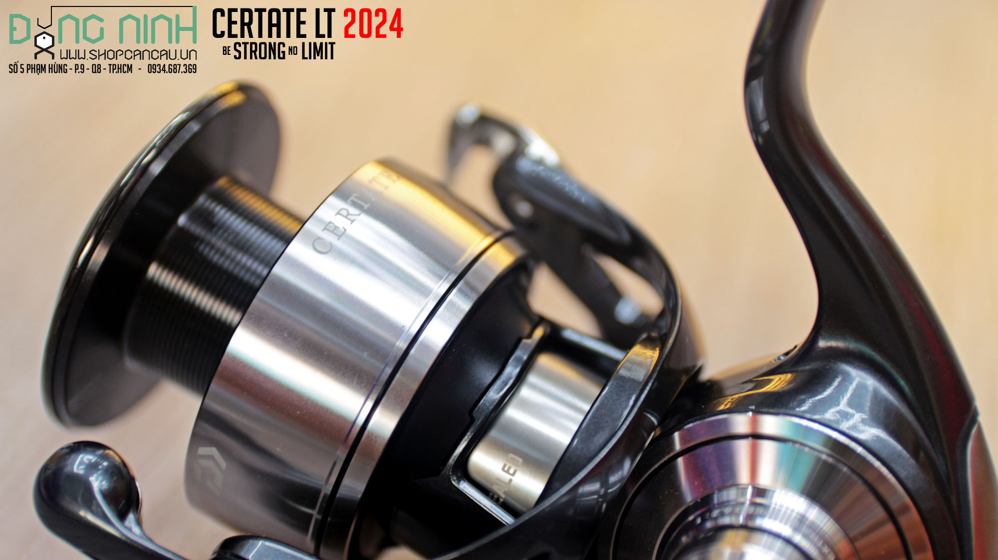 Máy câu Daiwa Certate LT - 2024