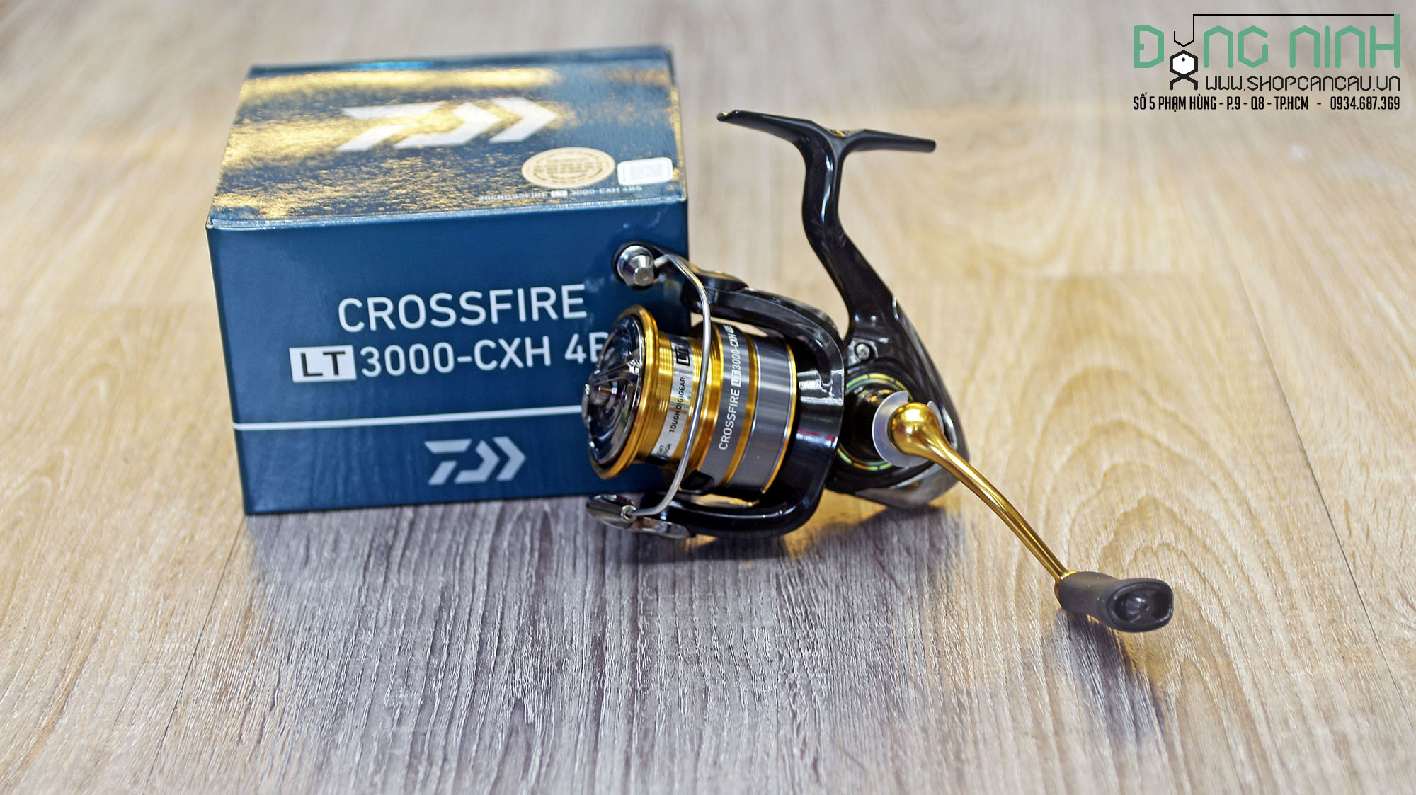 Máy câu Daiwa Crossfire LT 4BS - 2020