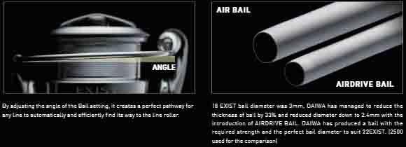 daiwa exist 2022 bail