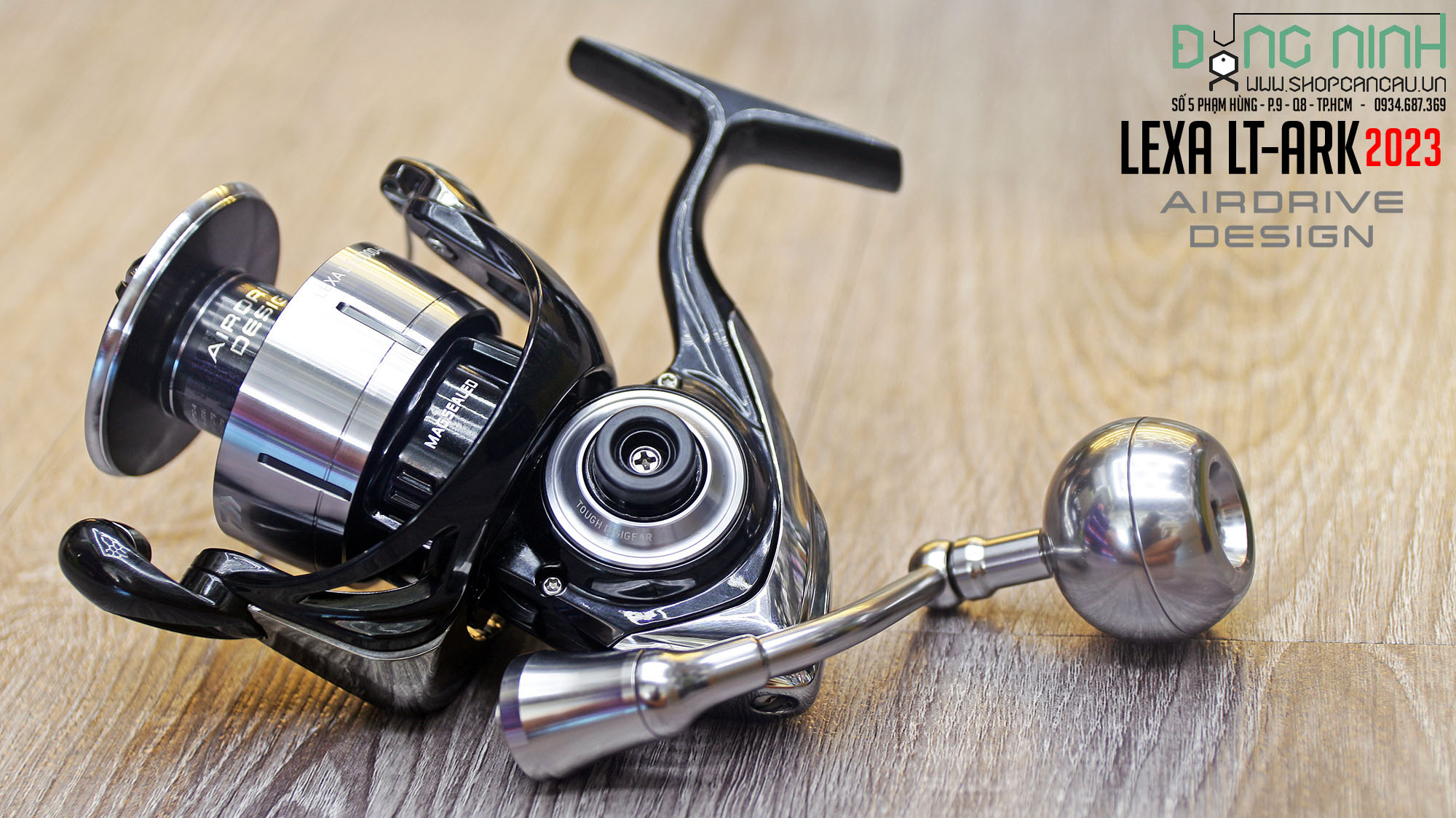 Máy câu Daiwa Lexa LT-ARK  - 2023 - AIRDRIVE DESIGN