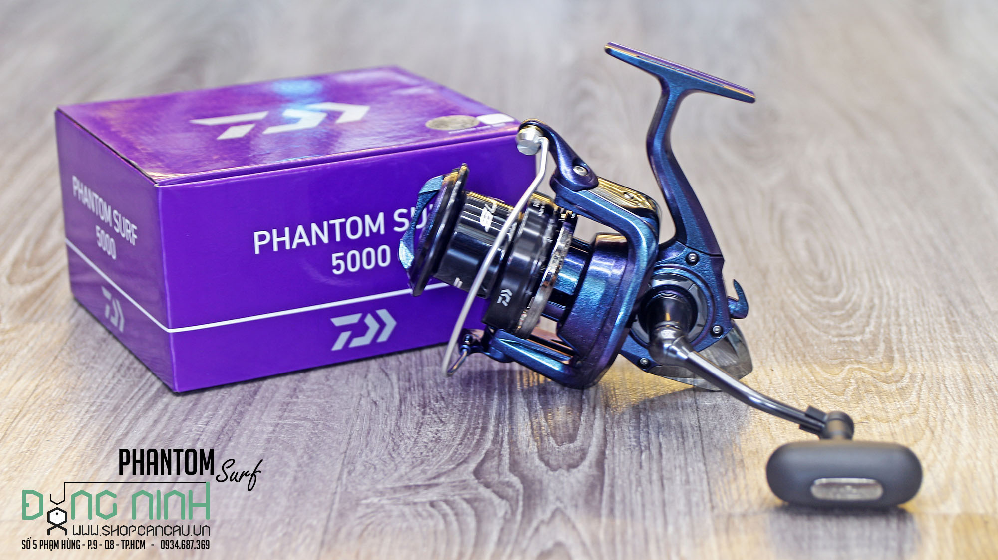 Máy câu Daiwa Phantom Surf