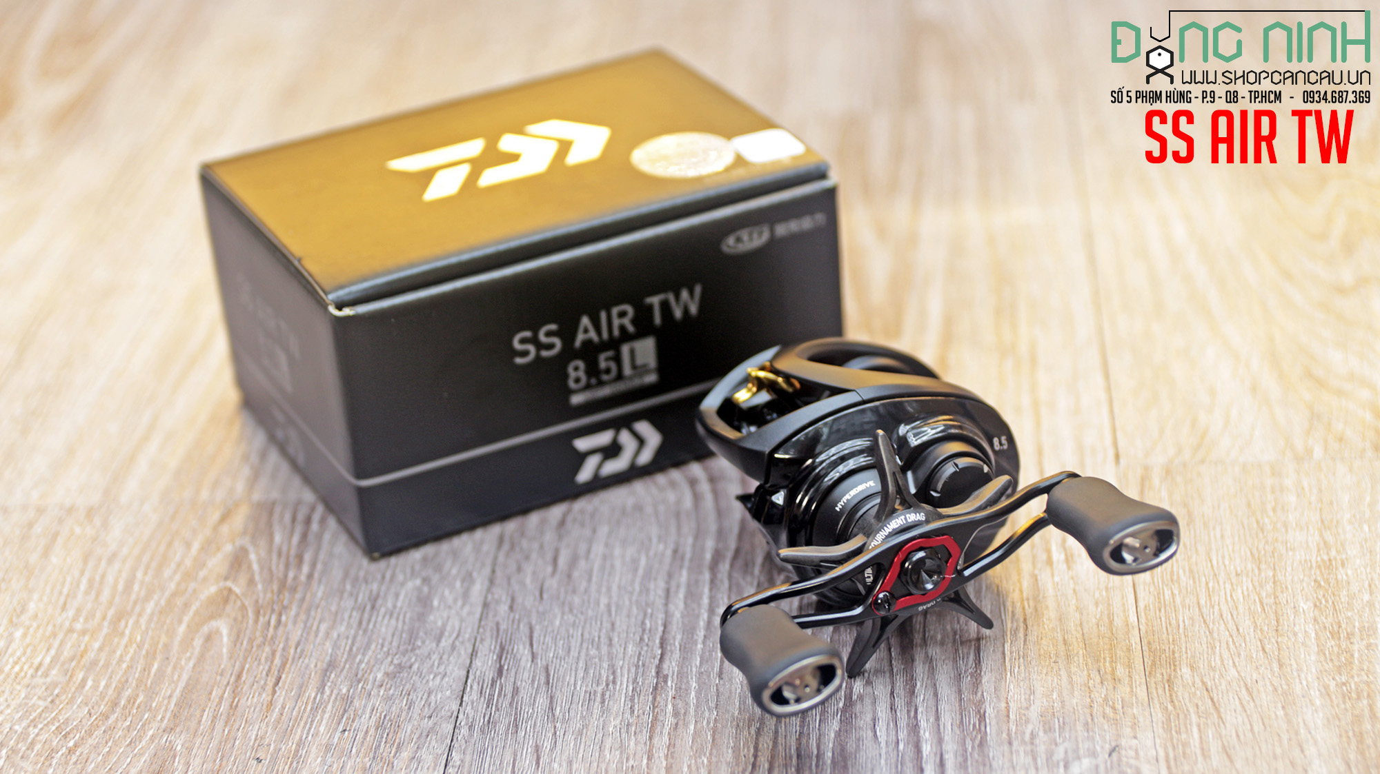 Máy ngang Daiwa SS Air TW - 2023