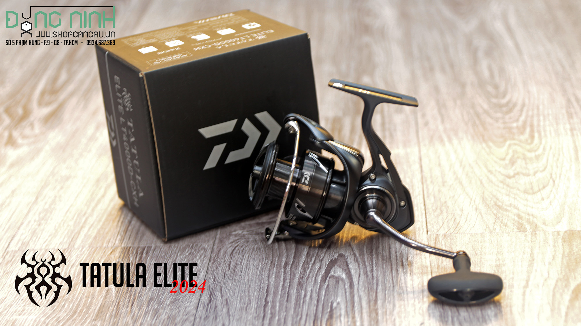 Máy câu Daiwa Tatula Elite - 2024