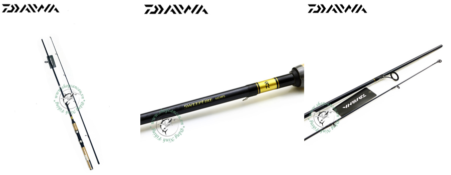 Cần máy đứng Daiwa Sweepfire - Hàng cty Made in VietNam