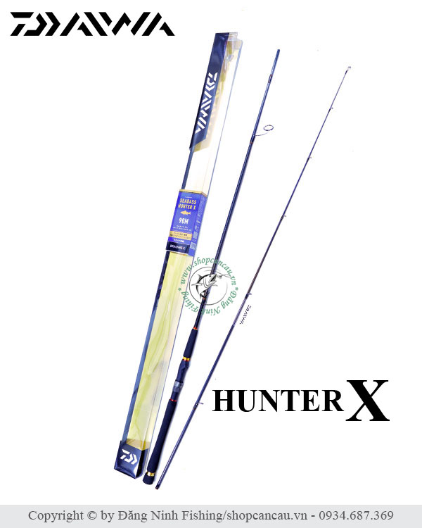 Cần máy đứng Daiwa Hunter X - 2021