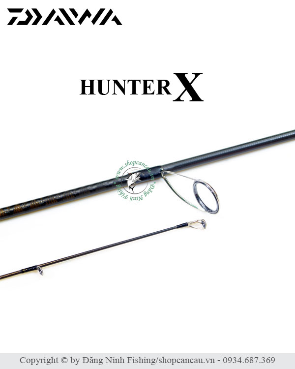 Cần máy đứng Daiwa Hunter X - 2021