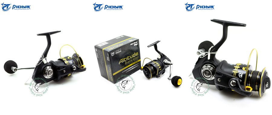 Máy câu chịu mặn Pioneer Altitude Black Gold ALT 5000 - hàng chính hãng Singapore