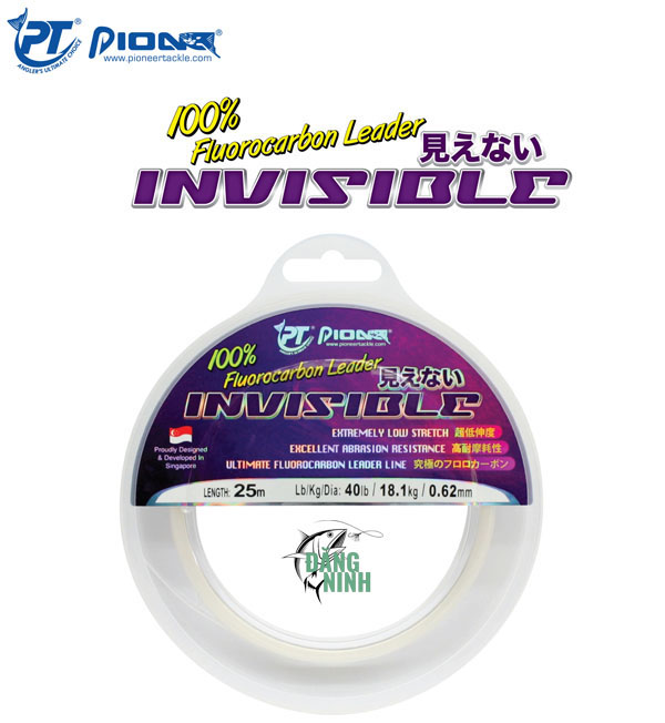 Dây Leader FluoroCarbon Pioneer Invisible - cuộn 30m