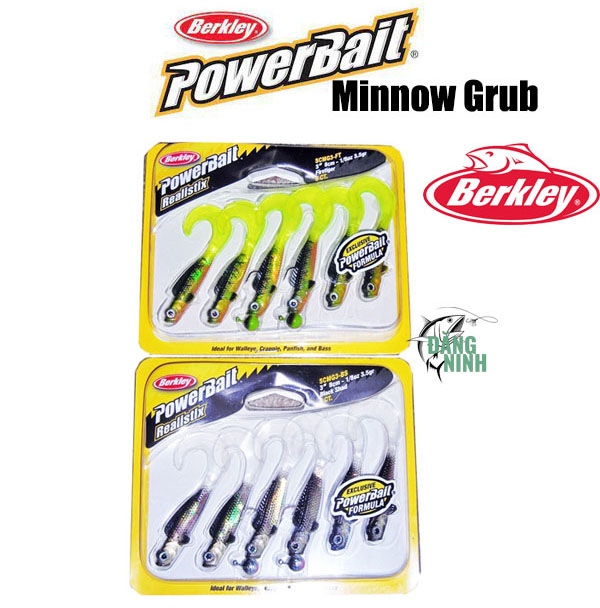 Mồi mềm Berkley Minnow Grub 