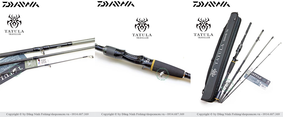 Cần máy ngang Daiwa Tatula Traveller