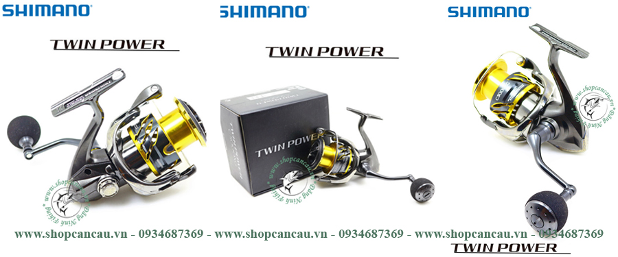 Máy câu Shimano Twin Power - New!2020 - Made in Japan