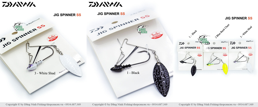 Mồi lure Daiwa Jig Spinner SS