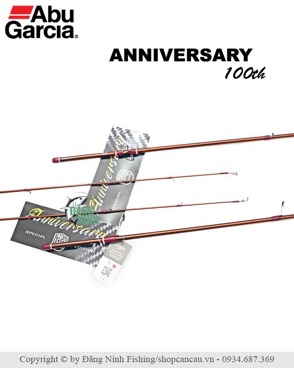 Cần lure du lịch Abu Garcia Anniversary 100th