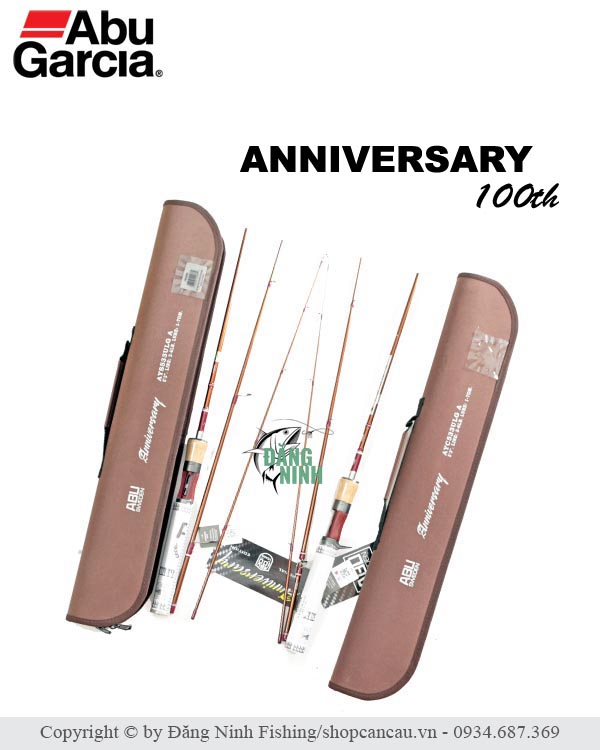 Cần lure du lịch Abu Garcia Anniversary 100th