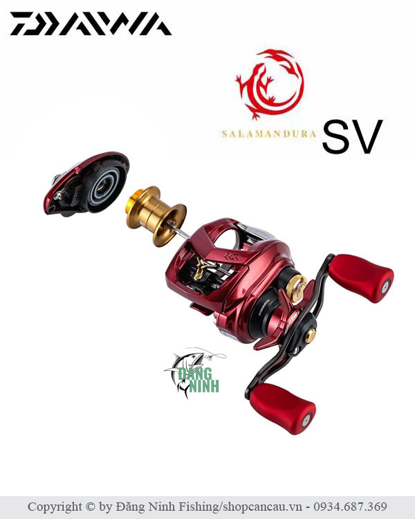 Máy câu ngang Daiwa Salamandura SV TW 70HL