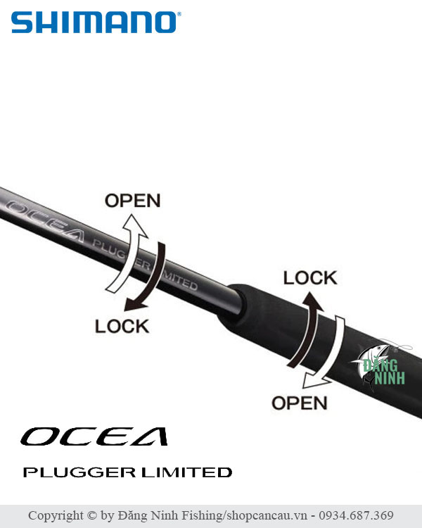 Cần câu Shimano Ocea Plugger Limited