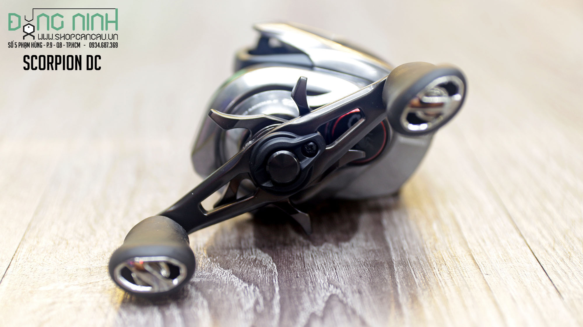 máy câu ngang Shimano Scorpion DC - 2021