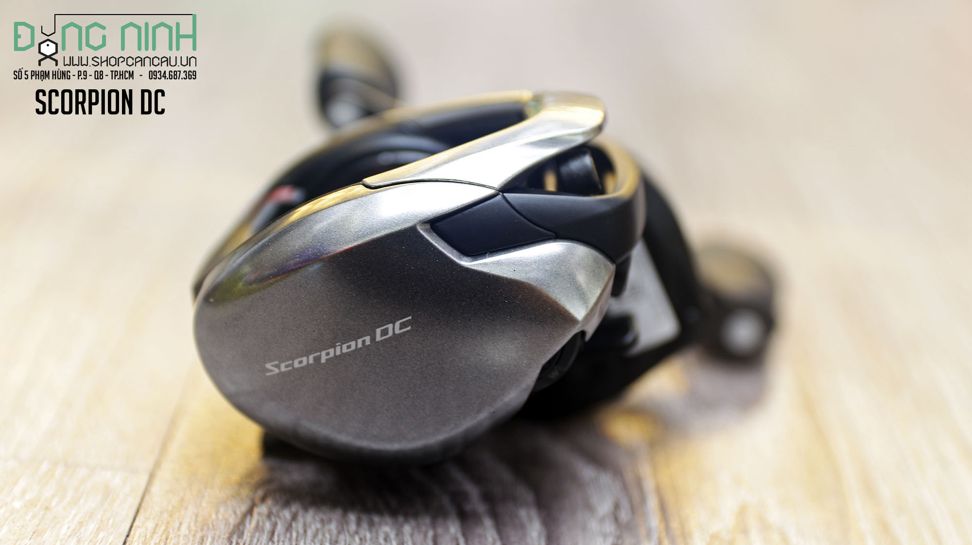máy câu ngang Shimano Scorpion DC - 2021