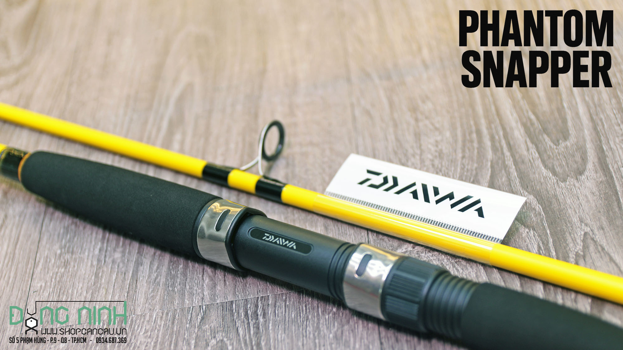 Cần máy đứng Daiwa Phantom Snapper
